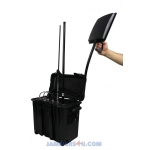 Anti-Drone UAVs 150W Directional Portable RC Jammer up to 2000m
